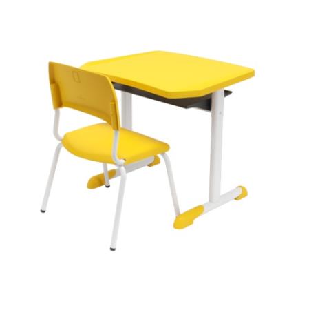 Conjunto De Cadeira E Mesa Para Aluno Infantil