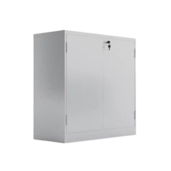 Armário Em Aço Tipo Escritório 2 Portas 1 Prateleira