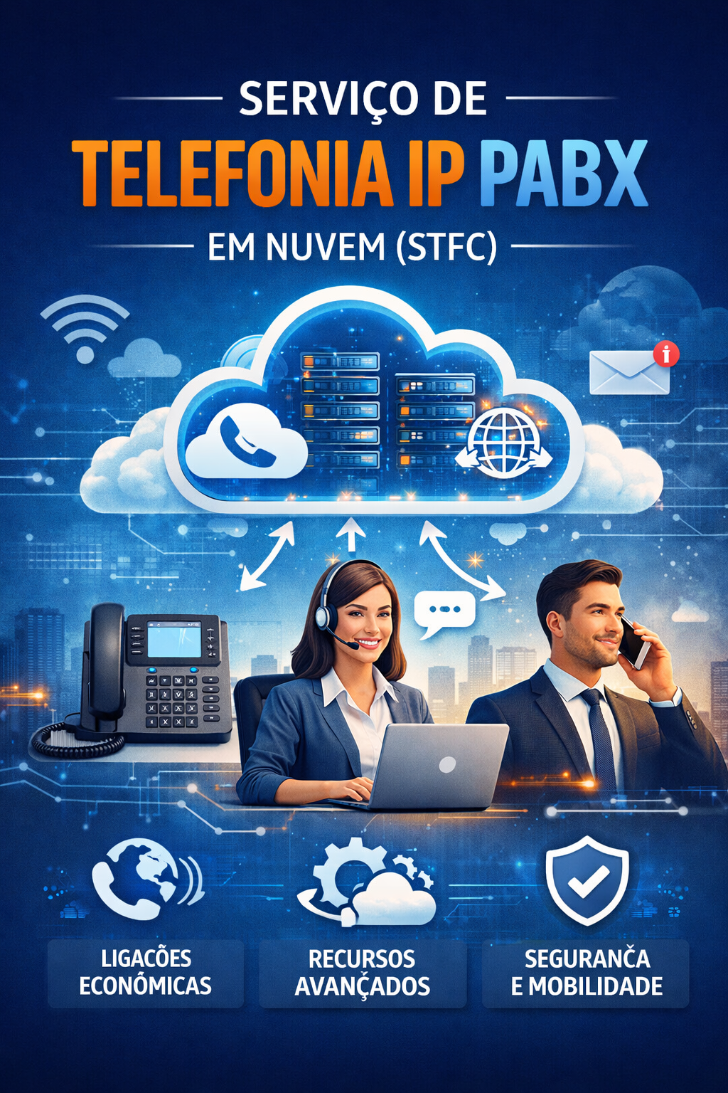 Serviço de Telefonia IP PABX em Nuvem (STFC)