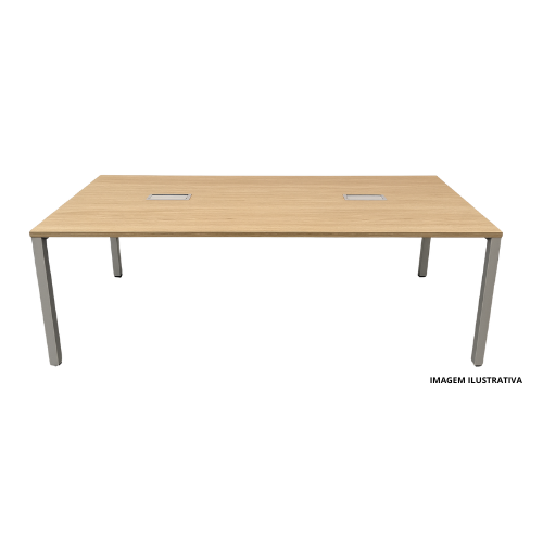 Mesa Reunião Retangular 8 Lugares 2,2x1,0m