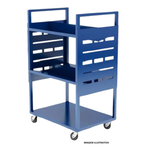 Carrinho Para Transpporte De Livros