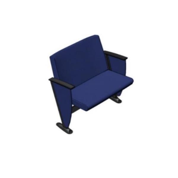 Poltrona Para Auditório Com Prancheta Escamoteável Para Obesos