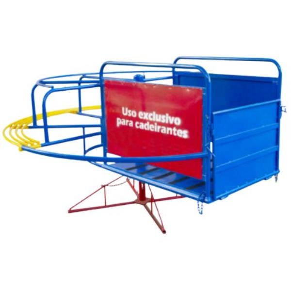 Módulo Carrossel Adaptado Cadeirante E Não Cadeirante