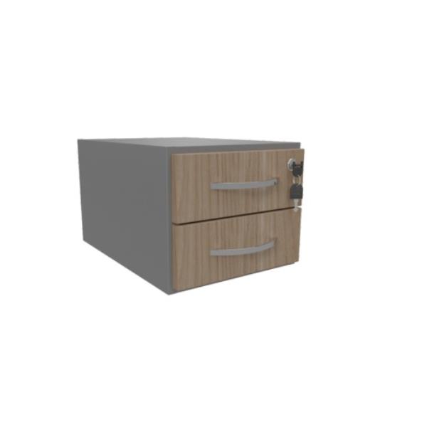 Gaveteiro Fixo 02 Gavetas