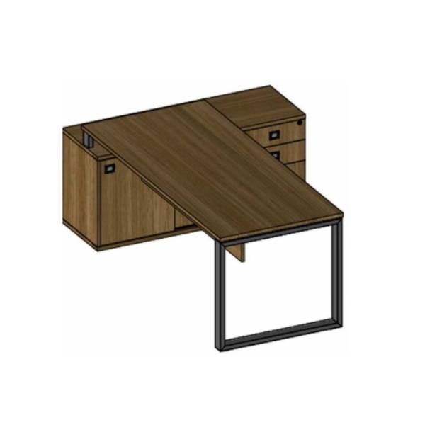 Mesa Chefia Com Armário