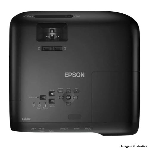 Projetor Multimídia Epson PowerLite FH52 4.000 Lúmens Wi-Fi