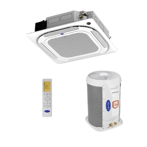 Ar-Condicionado Carrier Split Cassete Inverter Quente/Frio 23.000 Btus 40KVQA22C5