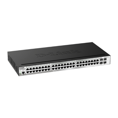 Switch D-Link DGS-1510-52X 48 Portas Gigabit Com 4 Portas 10G SFP+ E 2 Portas 10GBASE-T