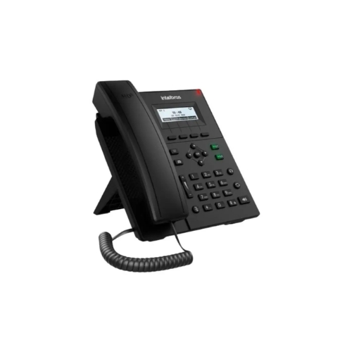 Telefone IP VoIP com Display Gráfico, PoE e 2 Portas Gigabit Intelbras V3501