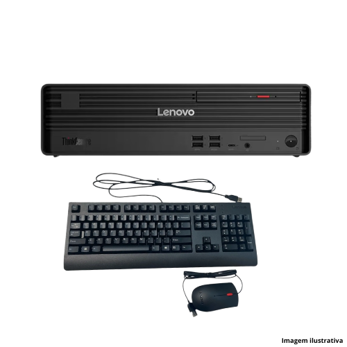 Computador Desktop Lenovo ThinkCentre M70s Gen 6 Ultra 5 235 32GB SSD 1TB Monitor 23,8"