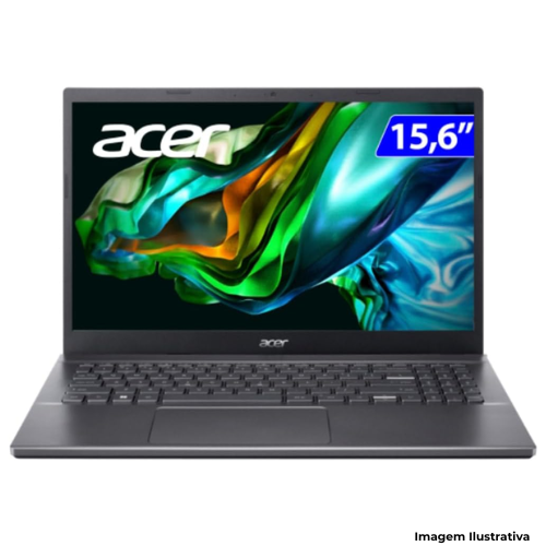 Notebook Acer Aspire 5 A515-57: Processador i5| 16Gb RAM | 512Gb SSD| Tela 15,6"| Garantia de 4 Anos