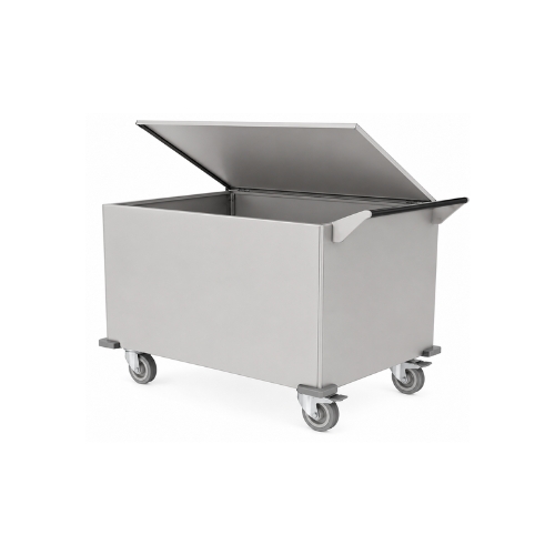 Carro Transporte Roupas Sujas GF-Belacci 0239HO Com Tampa