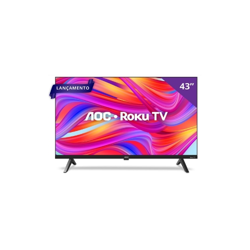 Smart TV 43''  Roku Full HD HDMI AOC 43S5045/78G