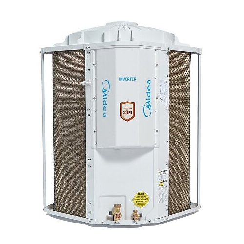 Ar-Condicionado Split Cassete Midea 40KVQD24M5/38TVCD24515MM/40KWFLBM 24.000 BTUs Frio Inverter Wi-Fi 220V