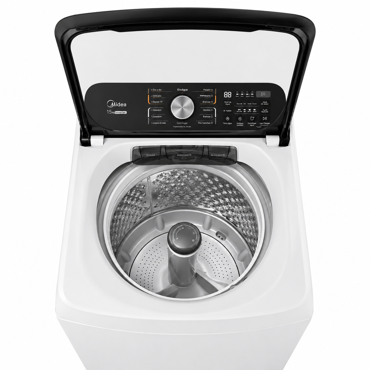 Máquina De Lavar Automática Midea MA512W150A/WK‑05 15 Kg Branco 220V