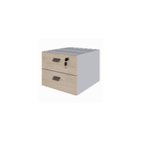 Gaveteiro Suspenso Astamobili Manager Portico 2 Gavetas 350x400x280mm