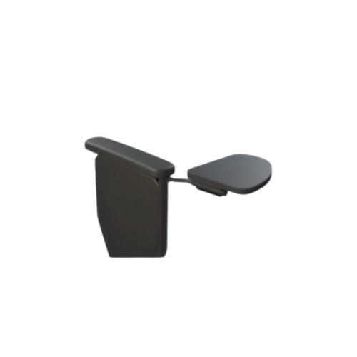 Cadeira Para Auditório Com Prancheta Escamoteável Plaxmetal Esibire