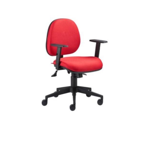 Cadeira Giratória Com Braços Reguláveis Linha AL170 Staff