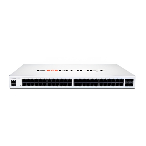 Switch Fortinet FortiSwitch 148F-POE 48 Portas Gigabit RJ45 Com 4 Portas 10G SFP+