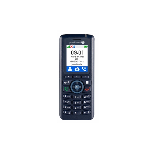 Aparelho DECT Sem Fio com Display Colorido e Viva-Voz Alcatel-Lucent 8214 DECT Handset