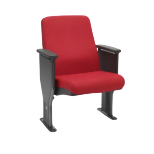 Cadeira Para Auditório Com Prancheta Escamoteável Plaxmetal Esibire