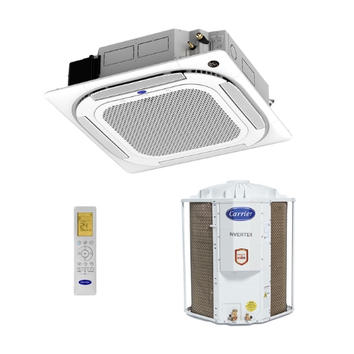 Ar Condicionado Carrier Cassete 18.000 Btus Inverter 4 Vias 220V Monofásico 40KVQD18C5/38TVCD18515MC/40KWFSB