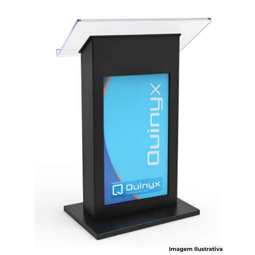 Púlpito Digital Quinyx QPD-4301-ZB39 32" Full HD Bivolt