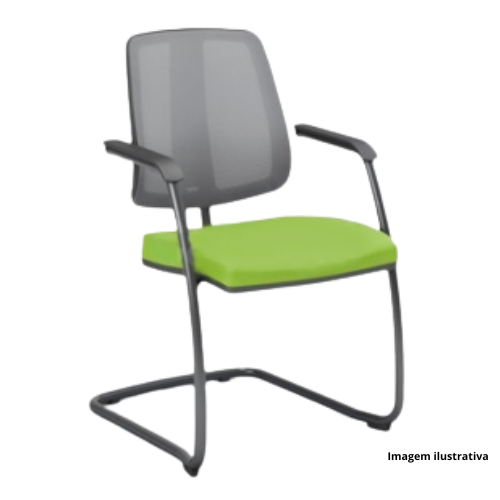 Cadeira Cavaletti Executiva Interlocutor Flip 43106 SI