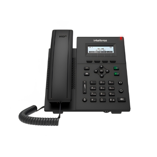 Telefone IP VoIP Intelbras com Display Gráfico V3501