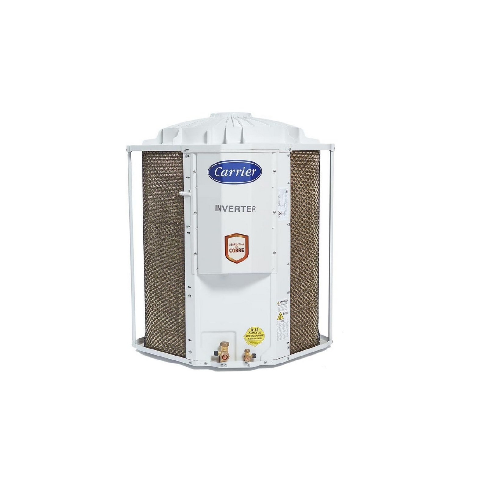 Ar-Condicionado Split Piso Teto Midea Carrier 42ZQVE48C5/38CCVE48515MC 48.000 BTUs Frio Inverter Wi-Fi 220V