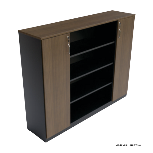 Armário Alto 1,80 M 2 Portas Com Nicho Belacci Havena FL.AA.2E