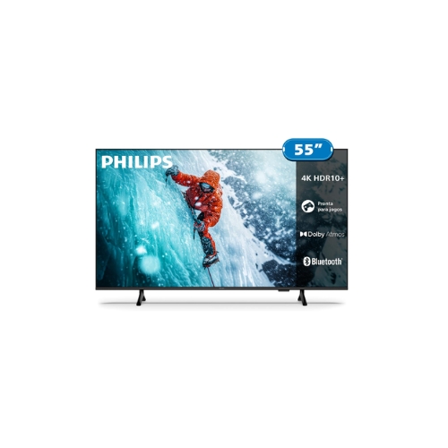 Smart TV 55" 4K UHD LED Philips 55PUG7300/78