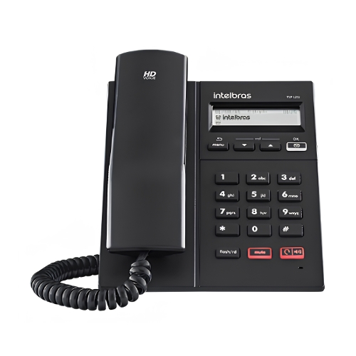 Telefone IP VoIP Intelbras com Display Gráfico TIP 125i