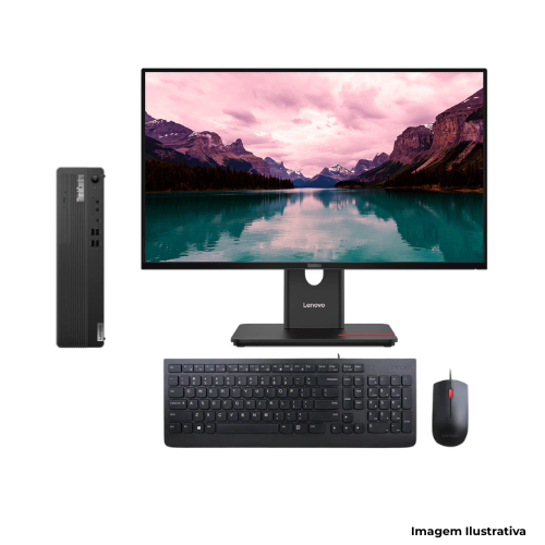 Computador Desktop Lenovo ThinkCentre M70s Gen 6: Processador Ultra 5| Memória RAM De 16GB| SSD De 1TB| Monitor 23,8"| Garantia 5 Anos On-Site