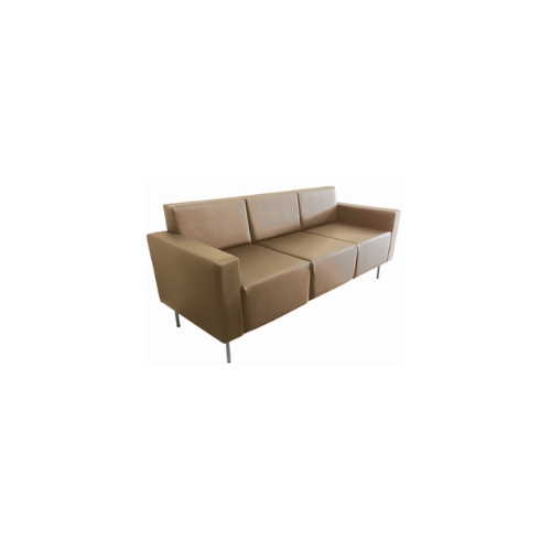 Sofá Fortline Soffice SFF03CBF 3 Lugares