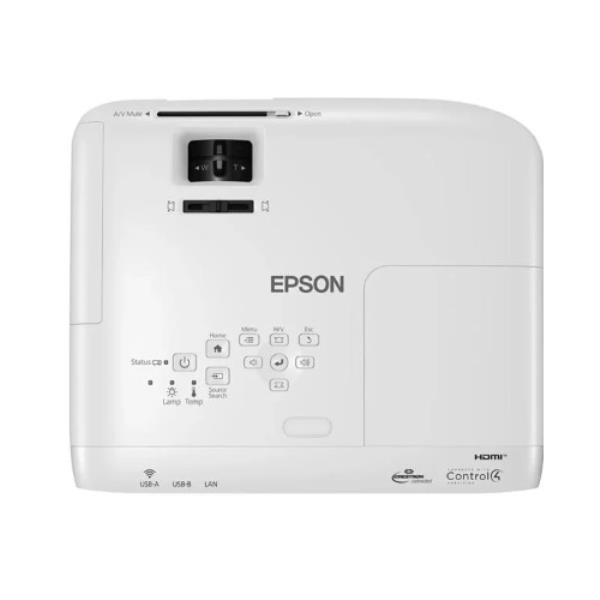 Projetor Multimídia Epson PowerLite W49 3.800 Lúmens RJ45