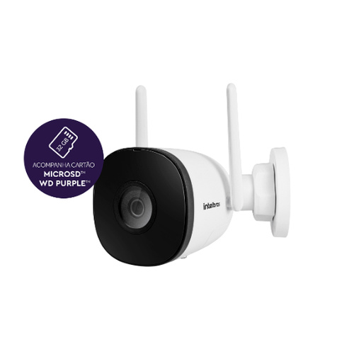 Câmera Wi-Fi Intelbras iM5 SC Com Cartão MicroSD 32GB