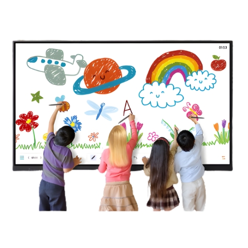 Tela Interativa Samsung WA86F 86” UHD 4K Android 14 Com Acessórios