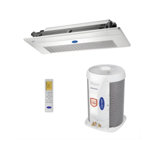 Ar-Condicionado Midea Carrier 40KVQD18C5 Cassete Inverter 18.000 BTUs Ciclo Frio