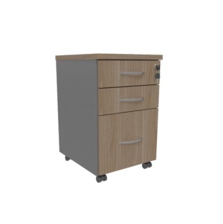 Gaveteiro Volante 2+1 Gavetas