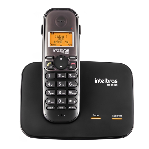 Telefone IP VoIP Intelbras com Display Gráfico TIP 1001D