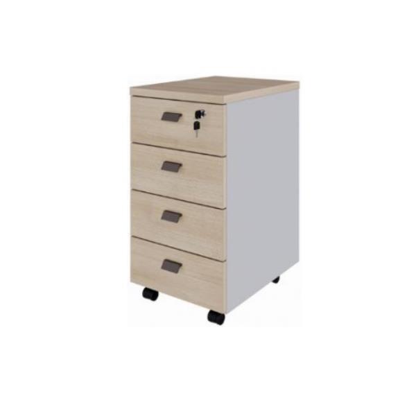 Gaveteiro Volante 4 Gavetas 66 Cm Linha Manager-Pórtico