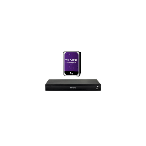 Sistema CFTV Digital Intelbras iNVD 3032 + WD43PURZ