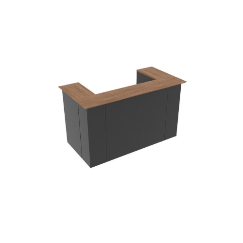 Balcão De Atendimento Retangular Astamobili Bazz 1920x600/860x740x1100mm