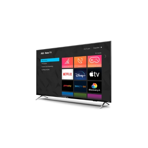 Smart TV 50" ROKU DLED 4K AOC 50U7045/78G