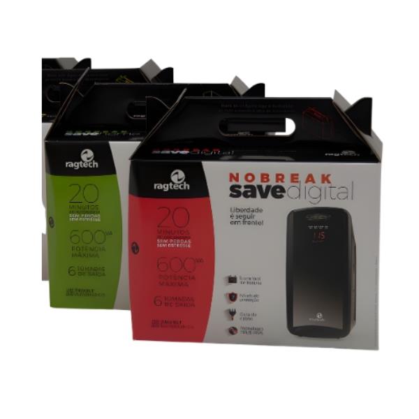 Nobreak Ragtech New Save Home 600 VA