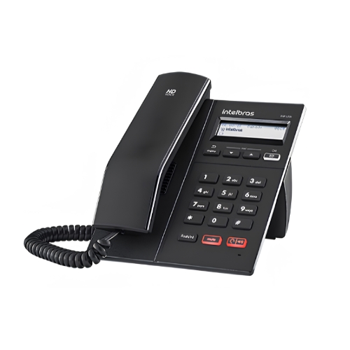 Telefone IP VoIP Intelbras com Display Gráfico TIP 125i