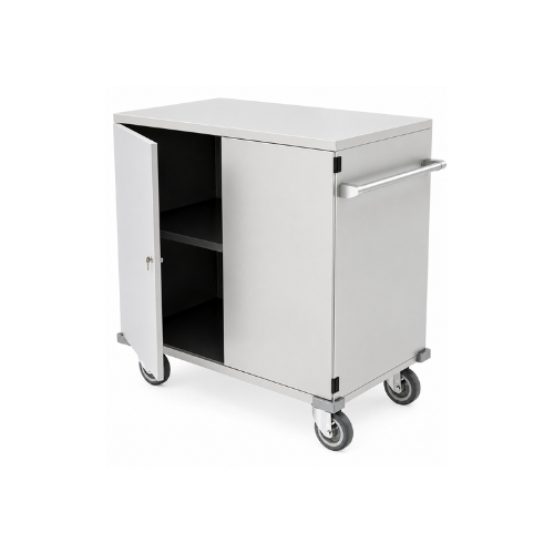 Carro Fechado Transporte Materiais GF-Belacci 0238HO Em Aço Inox