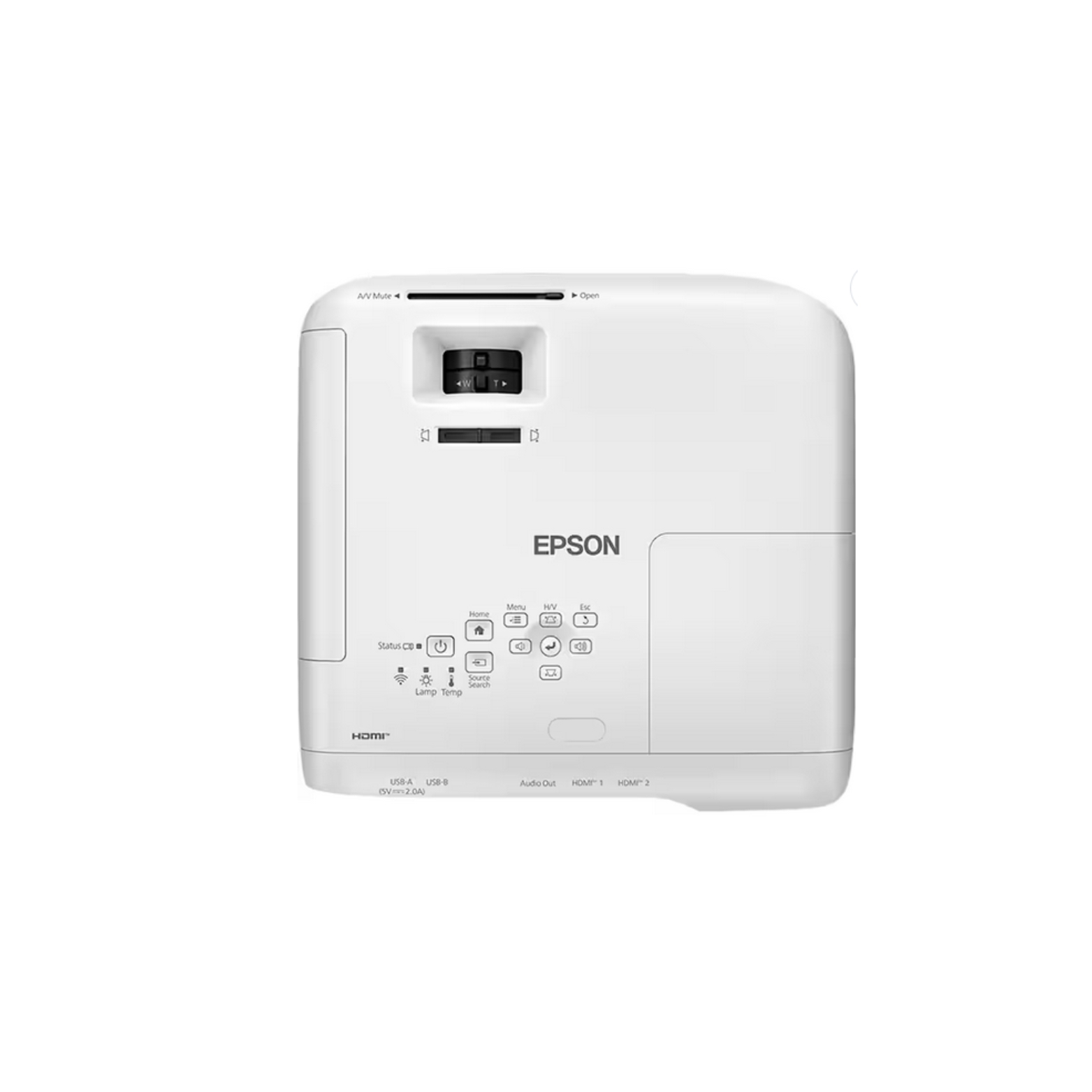 Projetor Multimídia 4.000 Lumens Epson PowerLite FH54+, V11HB59021