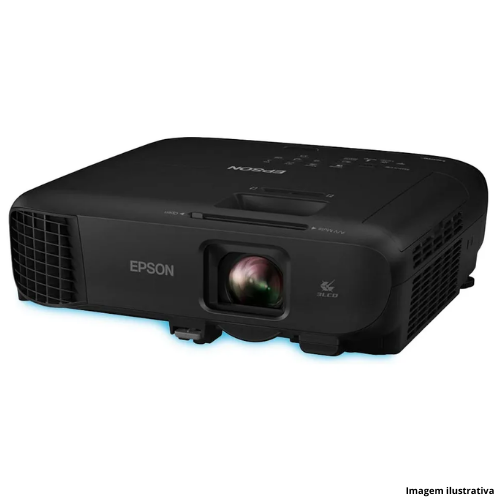 Projetor Multimídia Epson PowerLite FH52 4.000 Lúmens Wi-Fi
